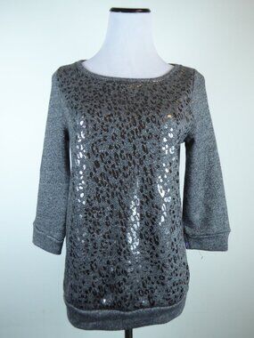 NWT THREE DOTS KNIT SWEATER TOP S